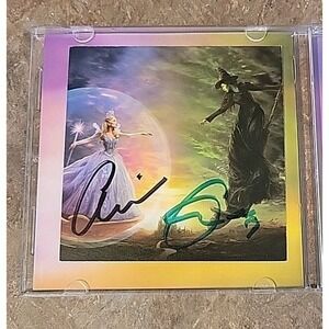 Wicked: The Soundtrack CD Signed by Ariana Grande